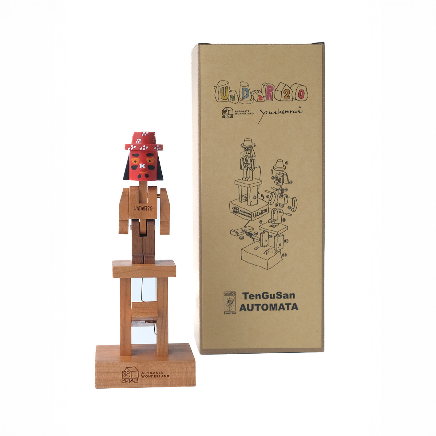 UnDeR20 × 机巧屋俞宸睿 TenGuSan木质玩具