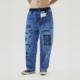 错觉印花牛仔裤 独眼矮子 UnDeR20