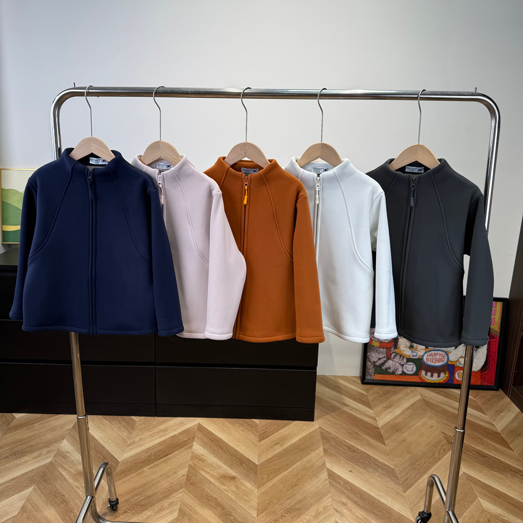 冬季撸猫绒加厚简约儿童外套男童女童保暖休闲上衣6556