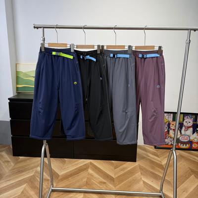 25轻暖软壳夹棉儿童直筒休闲裤防风保暖中大男童女童棉裤3365