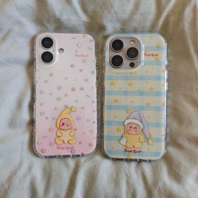 苹果渐变星星人情侣手机壳