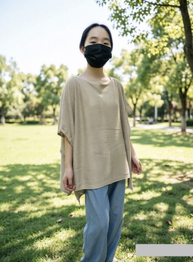 大披肩针织斗篷不规则设计感气质上衣针织衫慵懒港风披肩女