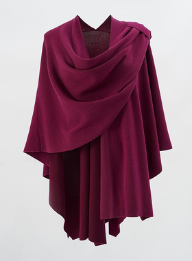 西藏尼泊尔shawl warm cloak cape 女士防晒斗篷披风保暖披肩男