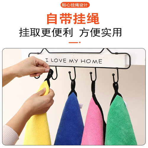 家用洗碗布厨房抹布易清洁吸水不