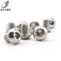 304 stainless steel disk head machine stud, round head screw, semi-round head, round cup, hexagon socket bolt M3, M4, M5, M6, M8 thumbnail 2