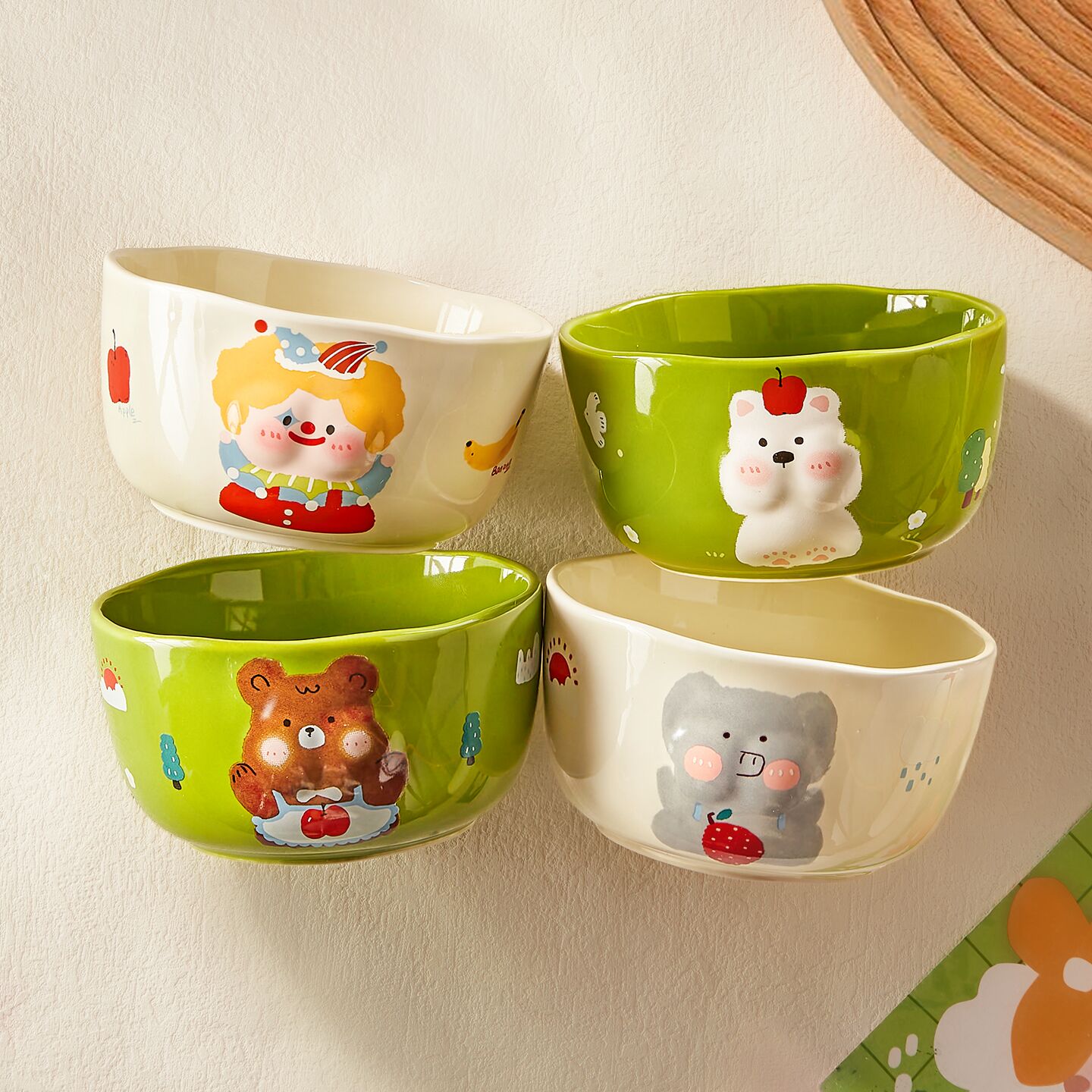 陶瓷米饭碗家用2025新款可爱餐具