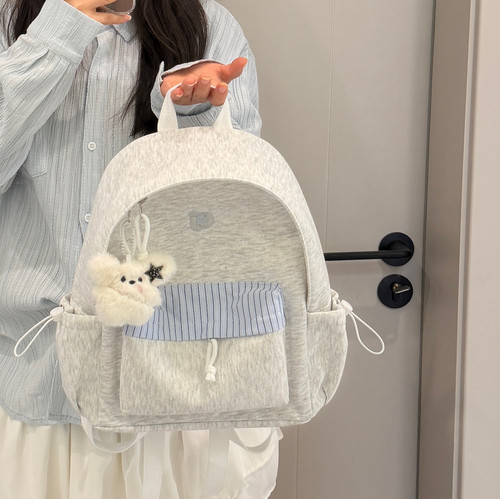韩系小众少女心女生双肩书包