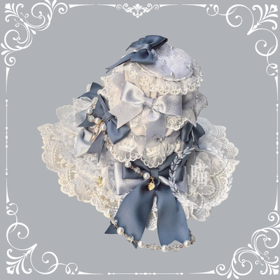 『以巴儿』Lolita手作小物+安东尼蛋糕+黄百合+蓝百合+粉蔷薇