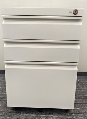 HAWORTH海沃氏钢制文件柜桌底柜带轮推柜储物柜收纳档案柜资料柜