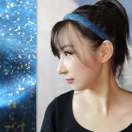 加厚海绵欧美风显脸小星空发卡