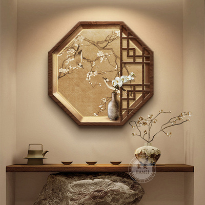 宋代美学入户玄关装饰画