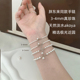 胖东来珍珠手链3 4mm天然极光小米baby珠手链女淡水akoya珍珠手串