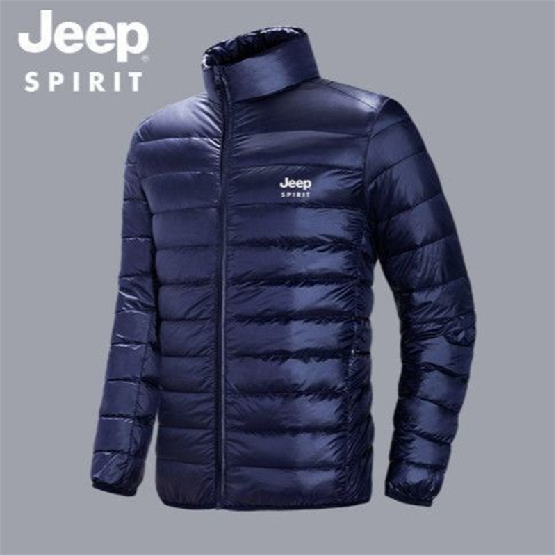 JEP吉普立领丝绵轻薄棉服