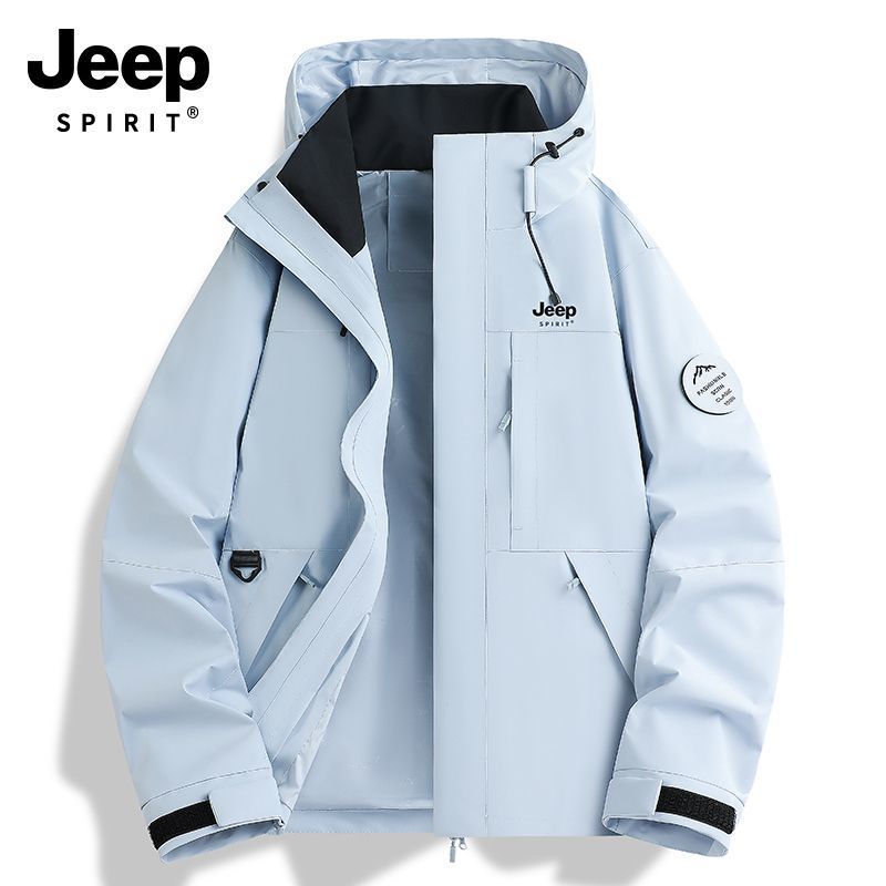 JEP吉普冲锋夹克男三合一