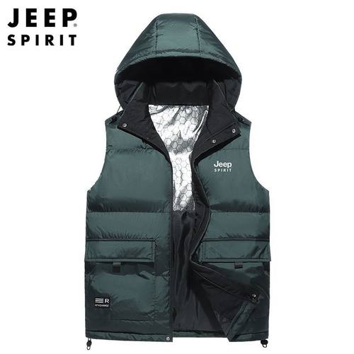 JEP吉普马甲秋冬加厚保暖