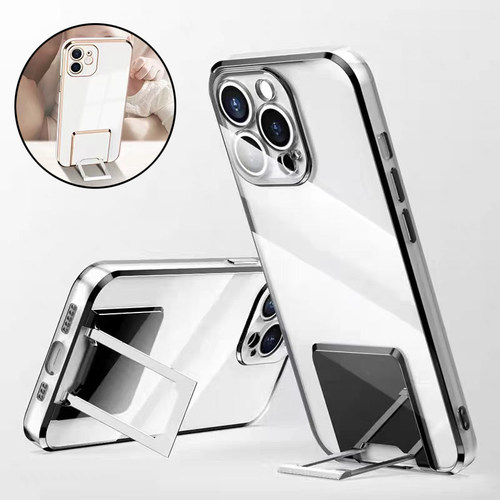 带支架手机壳折叠立体拉杆伸缩