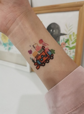 玩味海绵宝宝纹身贴玩味派大星