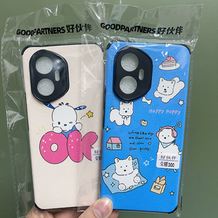 適用 暢玩60Plus 榮耀X70i 暢玩40小羊皮四角防摔手機殼 榮耀X60i 暢玩50 Pro 榮耀400 榮耀X70 榮耀300
