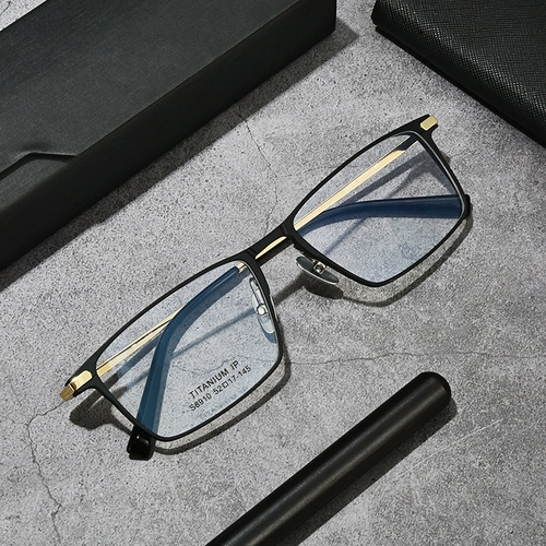 Super Light Pure Titanium Миопические очки мужская рама может соответствовать нескольким мужским смене цвето
