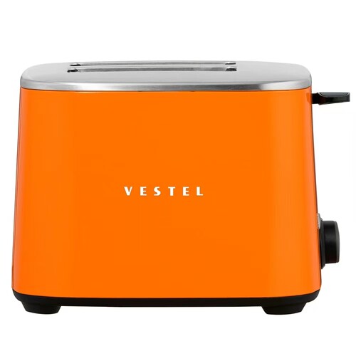 VESTEL橙色不锈钢7档吐司机