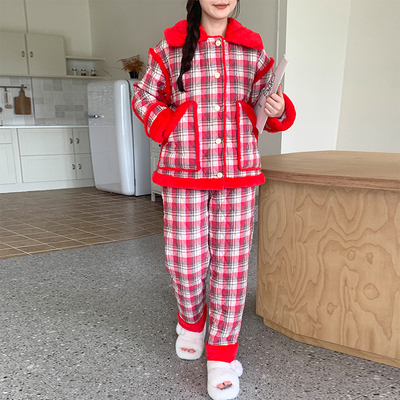 pinkgrape女士法兰绒可外穿睡衣