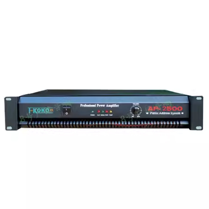 T-KOKOPA背景音乐AP-2500公共校园广播660W纯后级定压TKOKO功放机