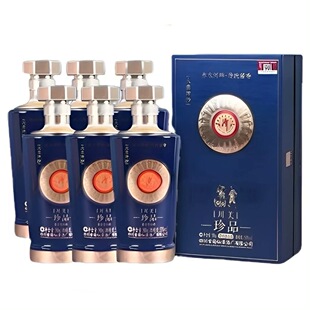 四川古蔺潭酒珍品酱香型53度礼盒装固态法白酒500ml