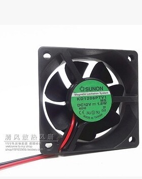 建准 6CM KDE1206PTV1 12V 1.8W 6025 6厘米 2线 机箱 散热风扇