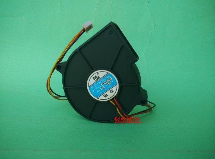 7厘米涡轮风扇 YM1207PIB1 7530 7CM 12V涡轮风扇 0.36A 投影机