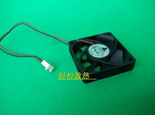 DELTA台达 DC12V 0.21A 6cm6015大风量机箱CPU散热风扇AFB0612HC