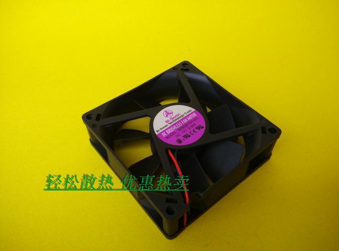 原装原装台湾百瑞Bi-sonic BP802512H-03 DC12V 双滚珠散热风机