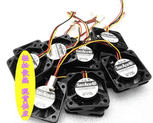 三洋进口USB风扇5V 4CM  4010双滚珠 大风量 0.16A 109P0405H90