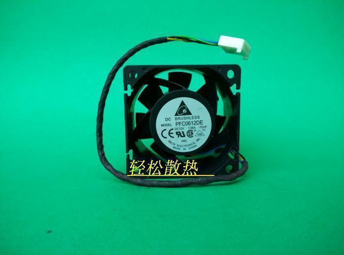 台达DELTA PFC0612DE 12V改装 6CM6038高转速服务器风扇1.68A