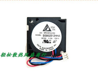全新台达DELTA 2510 12V 0.12A BSB02512HHA 微型鼓风机风扇
