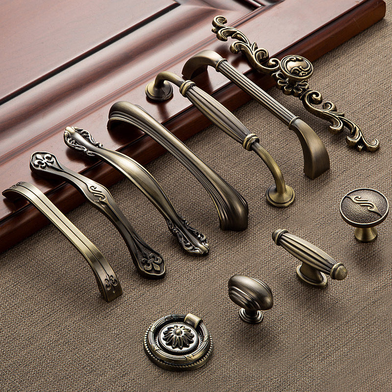 New Chinese style classical Bronze handle European style Antique copper Countryside handle drawer wardrobe cupboard Wine cabinet Door handlein the Basic building materials , Home Hardware , Handle , Small handle  category - from Buy2taobao.com to provide professional Taobao agent buy service