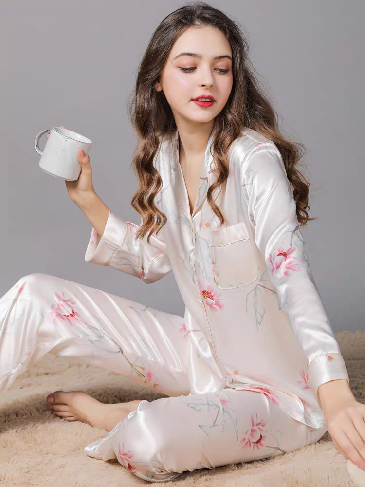 2026新款睡衣女春秋款纯棉长袖韩版休闲可爱卡通家居服套装可外穿