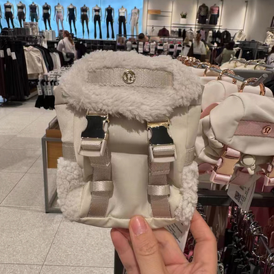 澳洲Lululemon Wunderlust Nano Backpack小背包挂件钥匙包零钱包