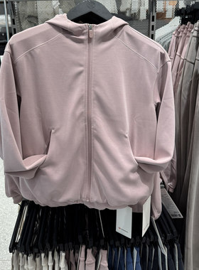 澳洲Lululemon Softstreme Full-Zip Hoodie Long女士连帽外套