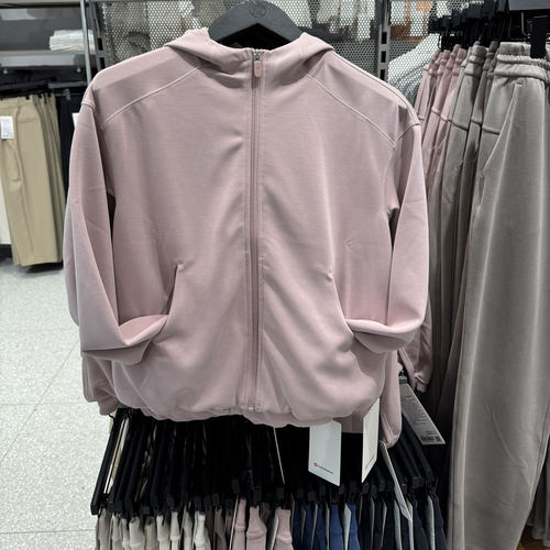 澳洲Lululemon Softstreme Full-Zip Hoodie Long女士连帽外套