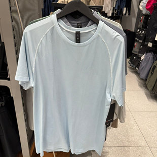 澳洲Lululemon Metal Vent 男士运动短袖T恤透气速干健身训练跑步
