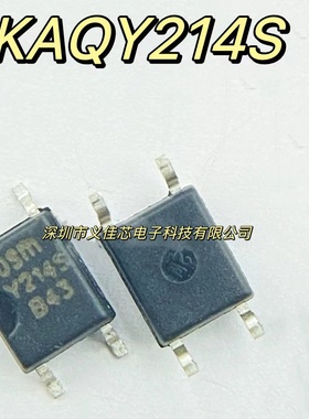 全新原装 KAQY214S 214S AQY214S 光电耦合器 固态继电器贴片SOP4