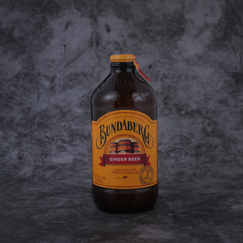 Bundaderg澳洲进口宾得宝 姜汁 汽水瓶装375ml