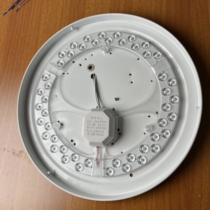 卧室吸顶灯led灯芯替换圆形灯板风扇灯改造灯盘家用超亮光源模组