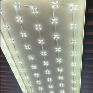 LED卷帘灯条 3030漫反射灯条广告灯箱软膜天花220V区块链漫反射灯