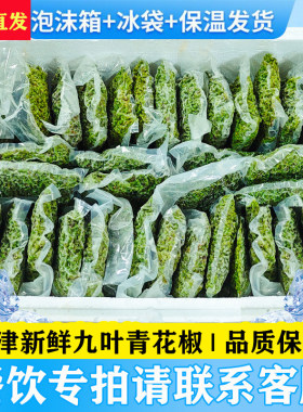 重庆江津特产九叶青花椒新鲜真空保鲜藤椒50g*12袋生麻椒鲜花椒粒