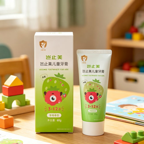 岂止美儿童益生菌防蛀含氟牙膏