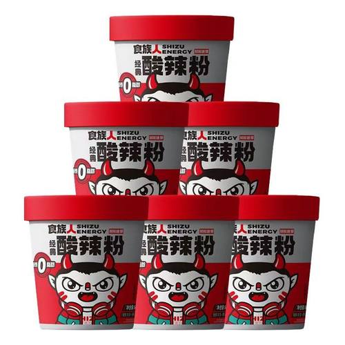 食族人经典酸辣粉72g桶装