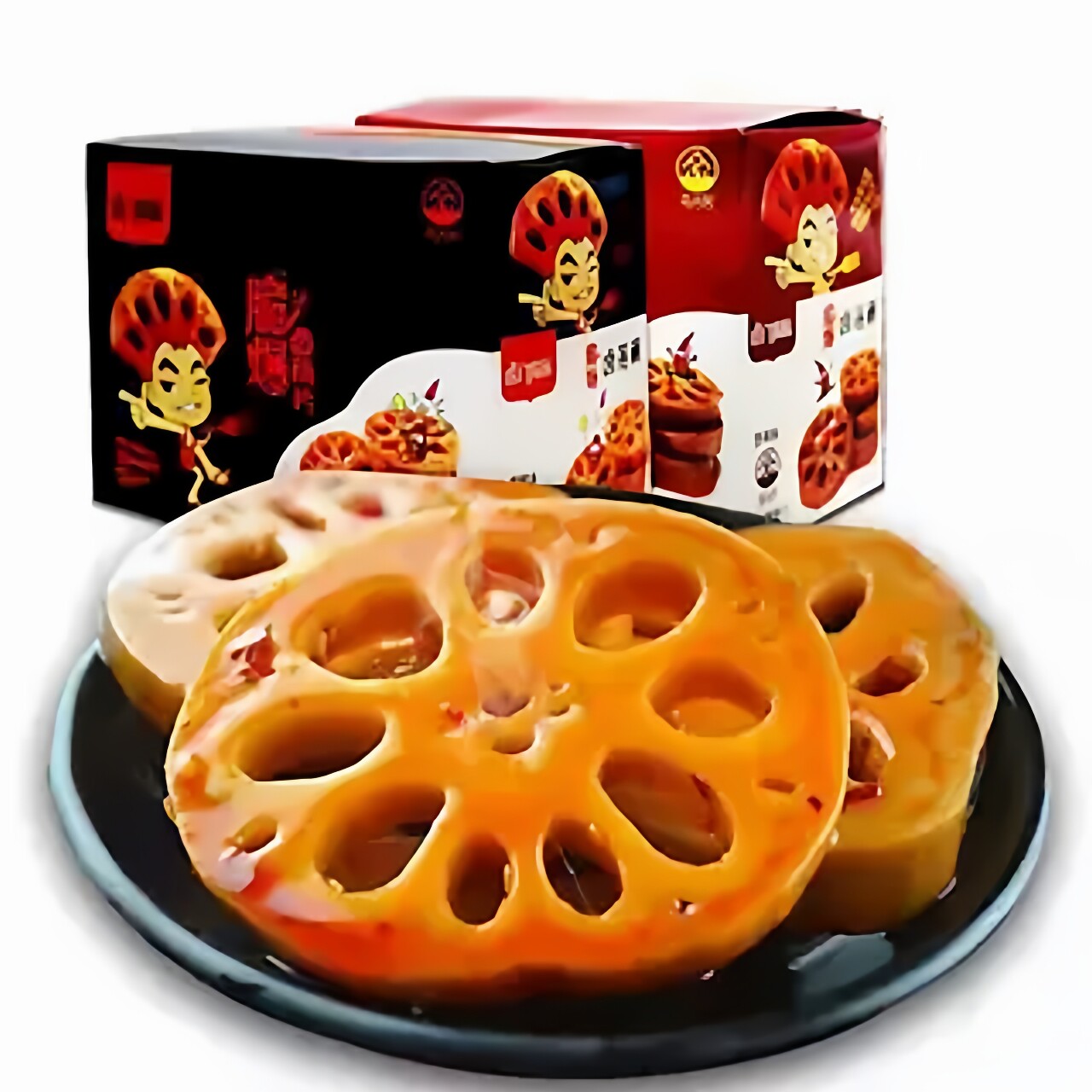 卤门家族香辣脆卤藕片黑鸭香辣味