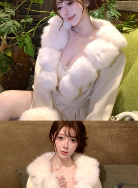 M900毛呢外套女2026年新款冬季短款小个子大衣呢子高级感收腰百搭