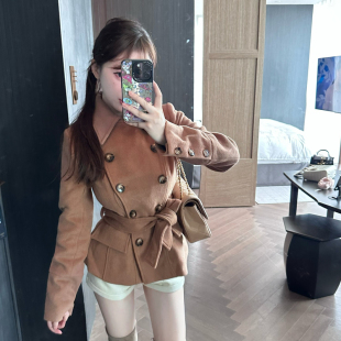 休闲百搭时尚 M900外套女春秋2025新款 春季 短款 洋气小个子气质 爆款